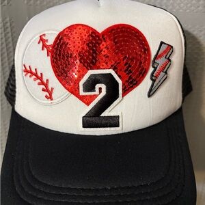 Baseball Mom Custom Trucker Hat